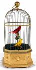 Birdcage 8-eck Holz vergoldet 2 voegel 50x25 cm frankreich no.6.jpg